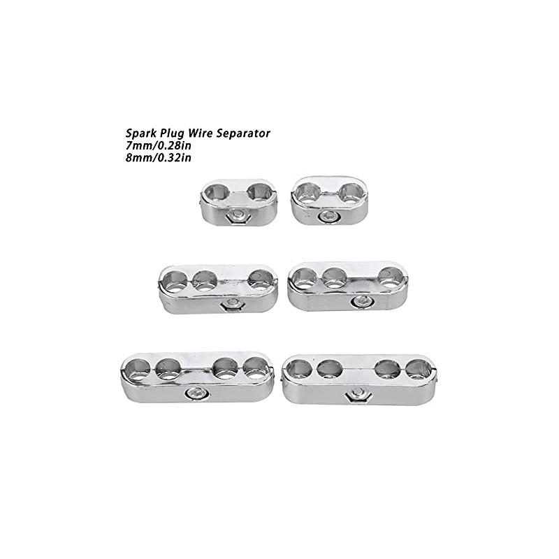 Soporte de cable, separador de cable ABS de 7 mm