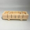 Yamako 792474 Hinoki Cypress Pressed Sushi Mold, Cuts 6 Pieces,