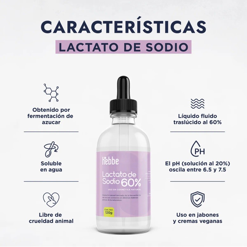 Lactato De Sodio Liquido Regulador De Ph Hidratante 120g