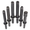 7 Pcs Air Hammer Rivet Bit Set, Dele 0.401 Shank