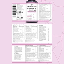 Probiotics for Women 300 Billion CFU/gr* 17 Multi strains. Gut, Vaginal, Urinary, Skin Wellness. 60 Caps N2 Natural Nutrition