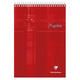 Clairefontaine 8151C French Spiral Notebook A4 Lined 80 Sheets Assorted Colours