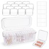 Press On Nail Orgnizer 14 PCS Clear Press On Nail
