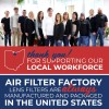 Air Filter Factory 7-5/8" x 14-1/8" x 3/8" Range Hood