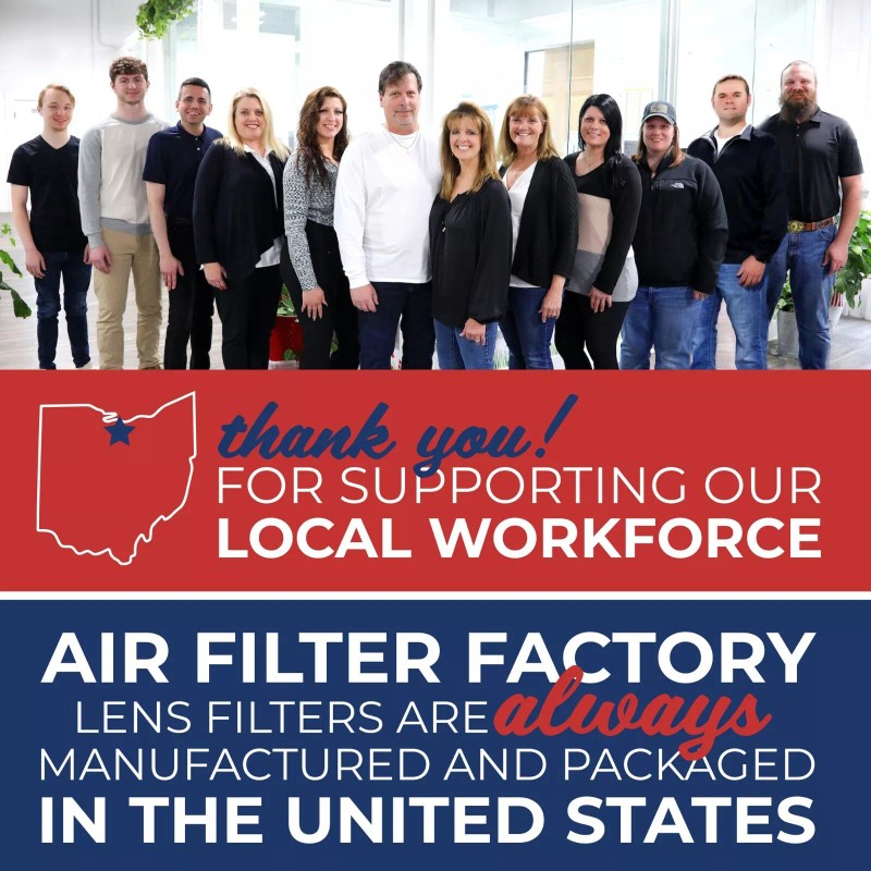 Air Filter Factory 7-5/8" x 14-1/8" x 3/8" Range Hood