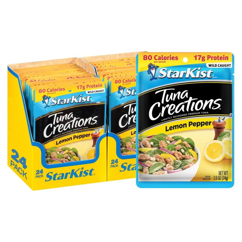 StarKist StarKist Tuna Creations, Lemon Pepper, Packaging May Vary, 2.6