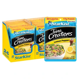 StarKist StarKist Tuna Creations, Lemon Pepper, Packaging May Vary, 2.6 Oz, Pack of 24