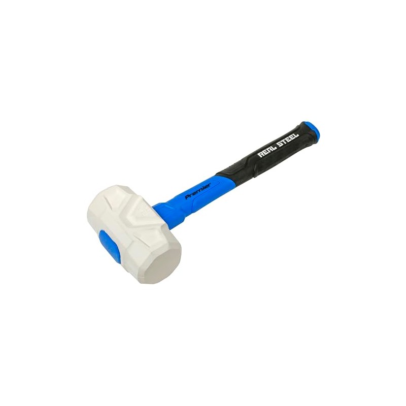 Sealey RMG24 24oz Rubber Mallet with Fibreglass Shaft