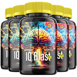 IQ Blast Pro (5Pack) IQ Blast Pro Brain Supplement Capsules - IQBlast Pro All-Natural