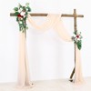 Wedding Arch Draping Fabric Black Backdrop Curtain Drape Easy to