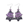 Todu Christmas Earrings For Women Creative Skull Star Christmas Tree