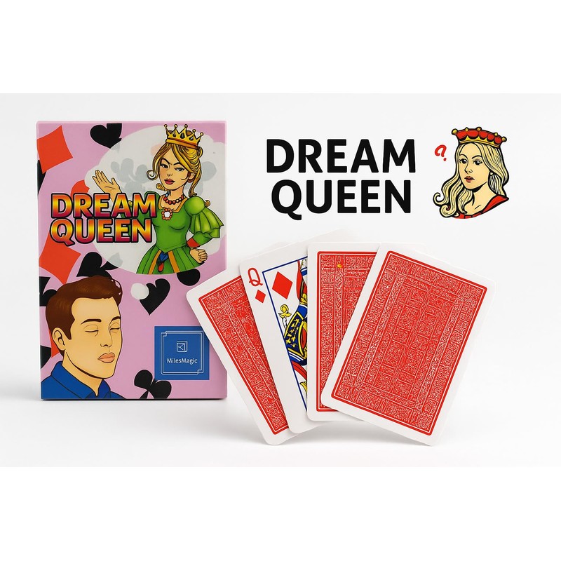 MilesMagic Dream Queen Magic Trick | Magician’s Mentalism Illusion Card