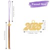 2025 Graduation Cap Tassel with Year Gold Date Charms, Party