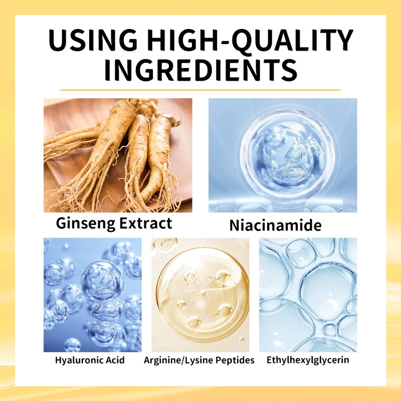 Ginseng Polypeptide Anti-Ageing Essence, Ksndurn Ginseng Anti Wrinkle Serum Anti