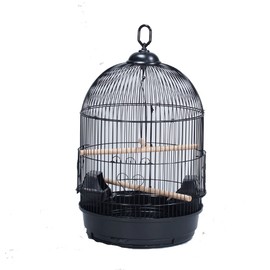 Round Dome Canary Finch Parakeet Round Bird Cage 13" Diameter X 23"h
