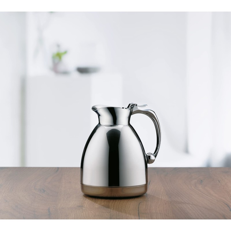 alfi HOTELLO 0.6 L Double-Walled Stainless Steel Insulated Jug Keeps