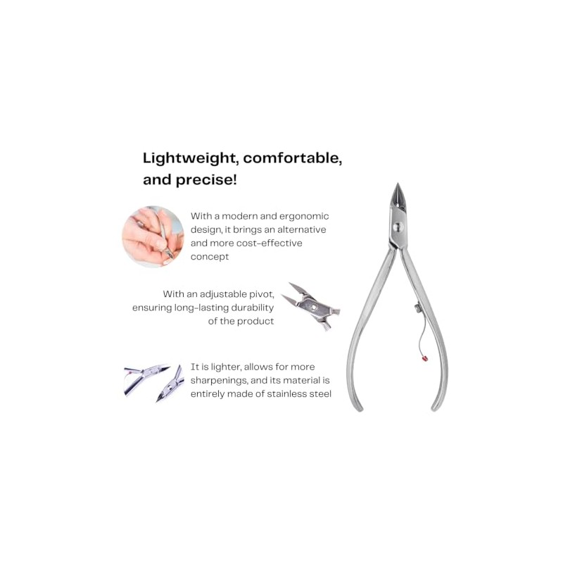 Mundial Cuticle Nipper 777 Pro Stainless Steel Inox