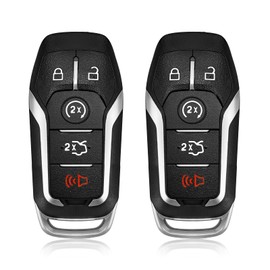 Keylessbest Key Fob Remote Replacement for 2013 2014 2015 2016 Ford Fusion 5 Buttons 868MHz M3N-A2C31243600,Black