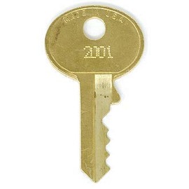 Master Lock 2164 Replacement Keys: 2 Keys