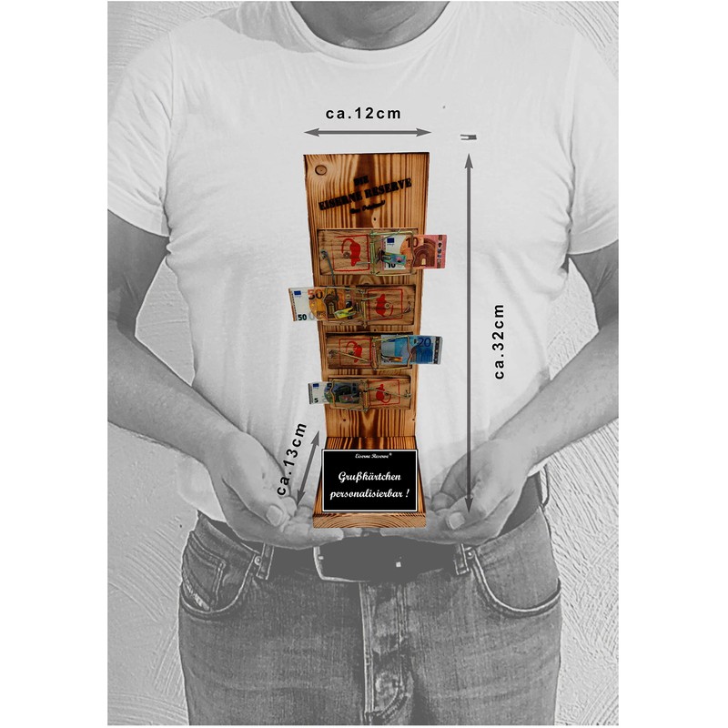 Rose Wedding Gift – Iron Reserve Mouse Trap Money Gift