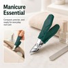 Wide Jaw Opening Anti-Splash Slanted Nail Clipper, Eagle Beak Beveled