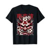 Hannya Oni Mask Devil Yokai Japanese Demon Oni Mask T-Shirt