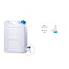 hünersdorff Drain Tap for Professional Canister with Wide Thread 22