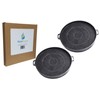 AquaHouse CHF2B Charcoal Cooker Hood Filter Compatible for Baumatic Cooker