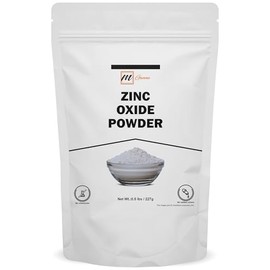 100 Natural Zinc Oxide Powder for Skin Hair and Health Care 0.5 LBS  227 GMS                                                                          