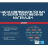 Bosch 50 x Expert O780 Film Sanding Disc, 150 mm