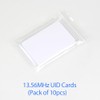 KurDunly RFID Card Intelligent 13.56MHz Readable Rewritable UID Changeable PVC