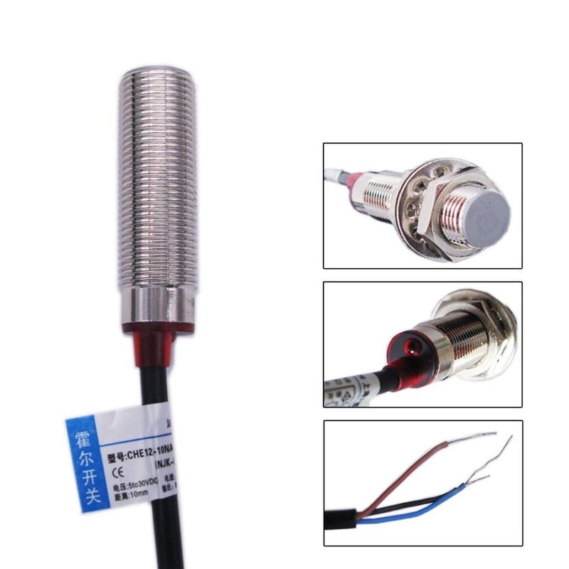 NJK-5002C 10mm Hall Effect Switch Proximity Effect Sensor Inductive Switch