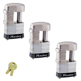 Master Lock - (3 Keyed Alike Trailer & Multi Purpose Padlocks, 37KA-3