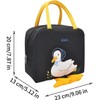 Bolsa Térmica Para El Almuerzo Con Diseño Pato, Gran Capacidad
