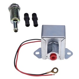 Fakojer 12V D72347 6558398 CQ41500 Electric Fuel Pump Compatible with Bobcat Skid Steer Loader 313 540 Compatible with CASE Loader 1816 1816B