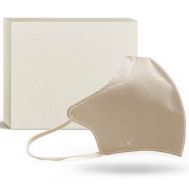 CIIOR V-Fit M Medium Size Color Bird-beak Shaped Mask Comfortable Ears, Breathable Mask, Bright Cream, 1 Pack, 25 Sheets / CIIOR 씨오르 브이핏 M 중형사이즈 컬러 새부리형 마스크 귀편한 숨쉬기편한 마스크, 브라이트크림, 1개, 25매입