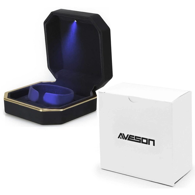 AVESON Luxury Bracelet Box, Velvet Jewelry Box Storage Case Organizer
