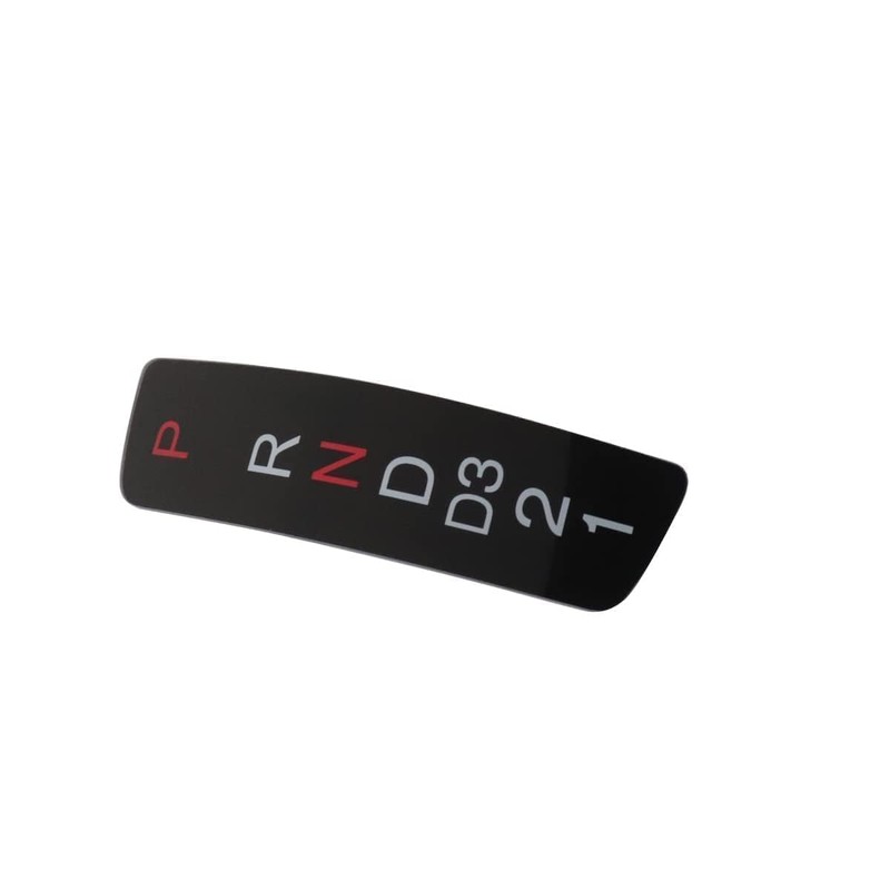 XQSMWF Gear Shift Stick Selector Display Position Repair Panel Sticker