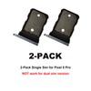 2 PCS for Pixel 8 Pro Single SIM Card Tray
