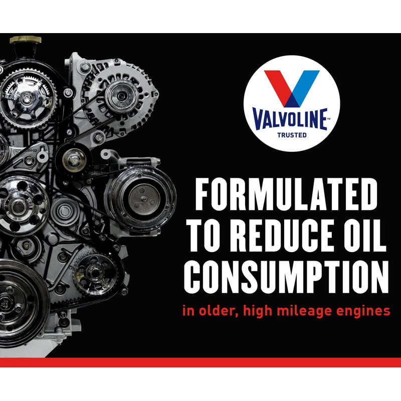Valvoline High Mileage 150K with Maxlife Plus Technology Motor Oil
