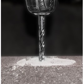 Century Drill & Tool 84424 Fast Spiral Masonry Bit, 3/8" x 4-1/2"