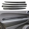 Carbon Fiber 4 Doors Panel Decor Trim Cover for Dodge