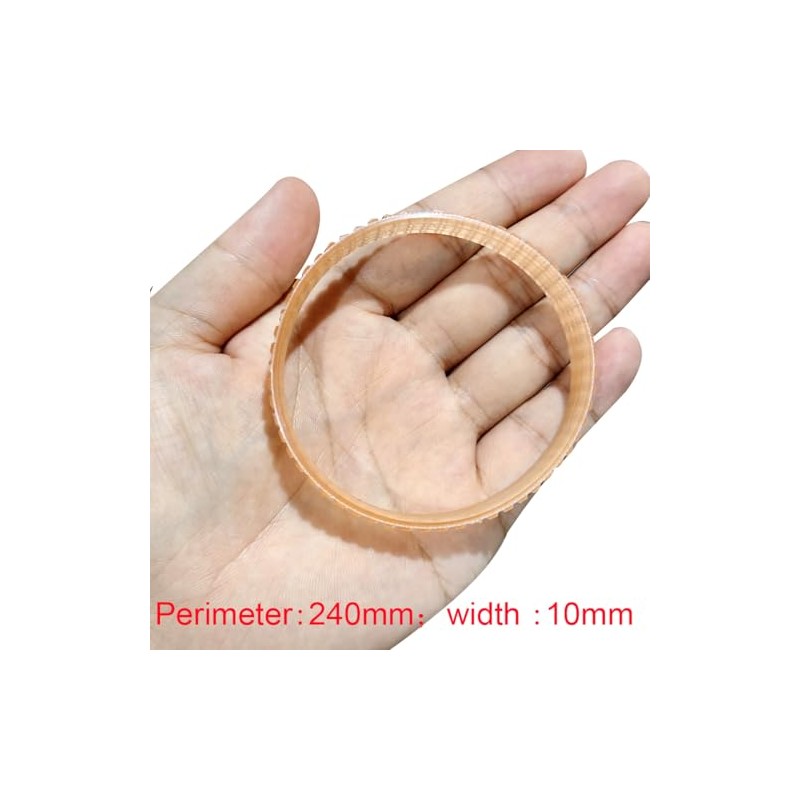 sourcing map Electric Planer Drive Drive Belt 215 mm Inner