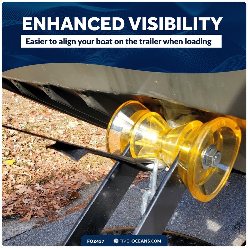 Five Oceans 3-Inch Boat Trailer Roller - Marine Boat Roller