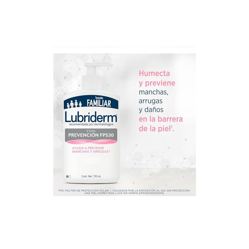 LUBRIDERM Prevención Crema Corporal 750 ml