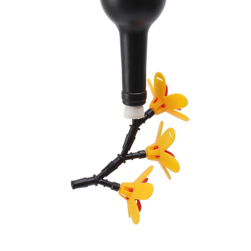 DIY Hummingbird Feeder Hanging Bottle Recycling Flower Hummingbirds Feeding Kit