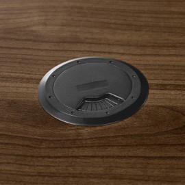 Lorell Essentials Return Shell, Laminate, Walnut