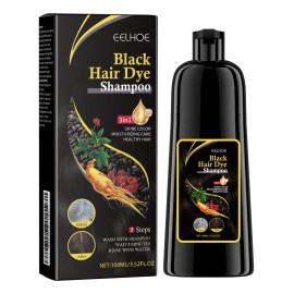 Shampoo Tinte Negro Cubre Canas Eelhoe 100ml