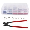 YaeTool 7-21mm 304 Stainless Steel Single Ear Hose Clamps 70