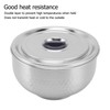 Stainless Steel Bowl 2 Layer Rustproof Thermal Insulation for Rice